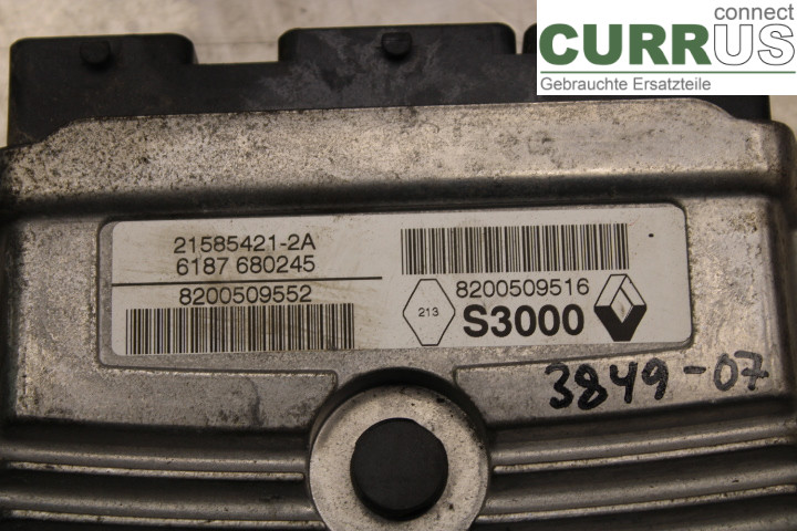 RENAULT SCÉNIC/GRAND 07-09 Engine Control Unit (ECU) 8200509516 