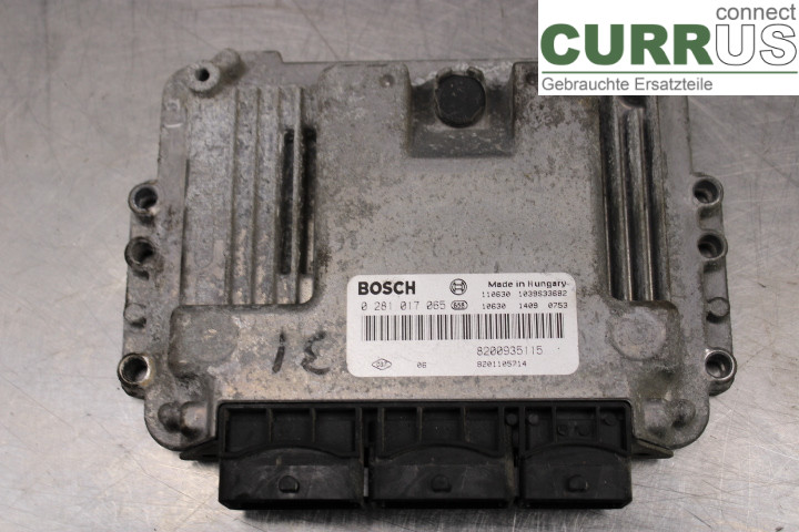 RENAULT TRAFIC   02-14 Motorstyrningsenhet (ECU) 8200935115 2.0DCi/M9R780