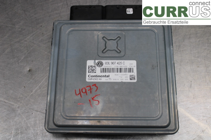 VW CADDY 11-15 Engine Control Unit (ECU) 03L907425C