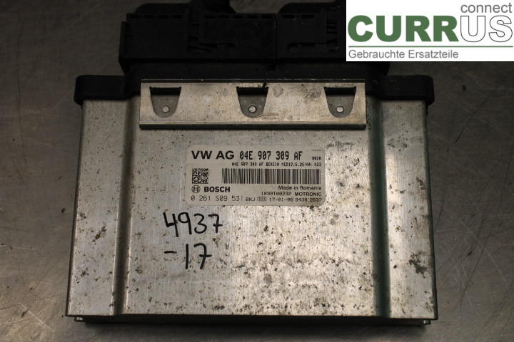 VW POLO 10-17 Engine Control Unit (ECU) 04E907309AF