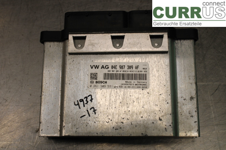 VW POLO 10-17 Engine Control Unit (ECU) 04E907309AF