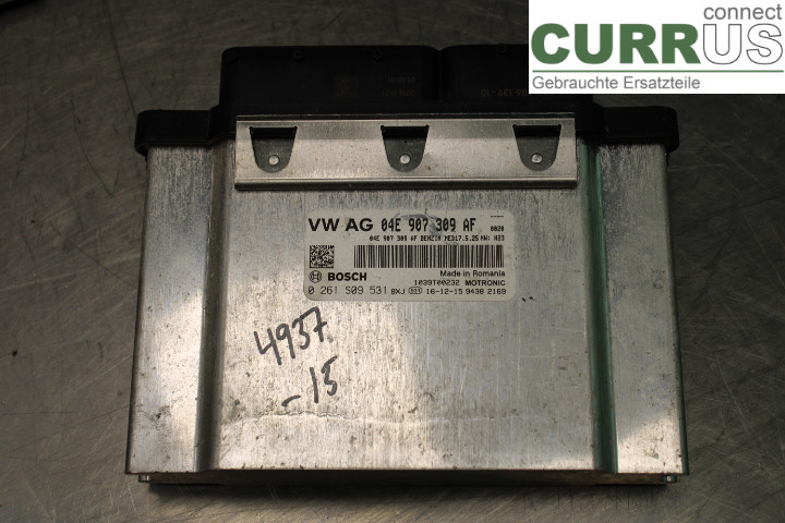 VW POLO 10-17 Engine Control Unit (ECU) 04E907309AF