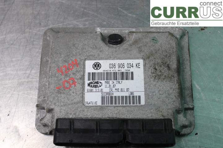 SKODA FABIA    99-07 Engine Control Unit (ECU) 036906034KE 