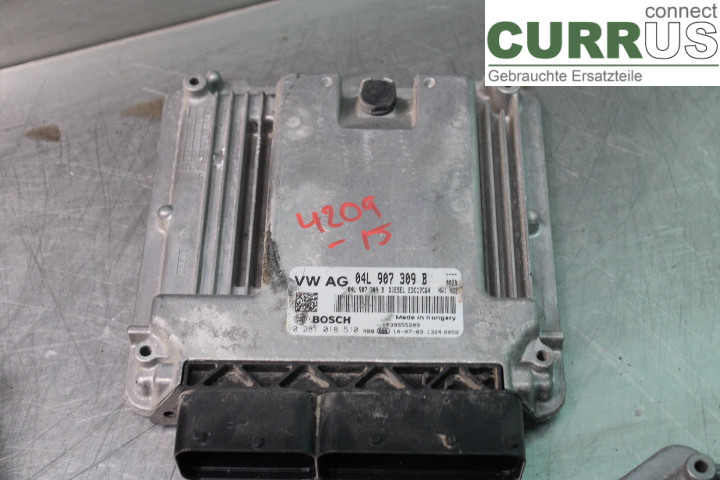 SKODA OCTAVIA 13-20 Engine Control Unit (ECU) 04L907309B