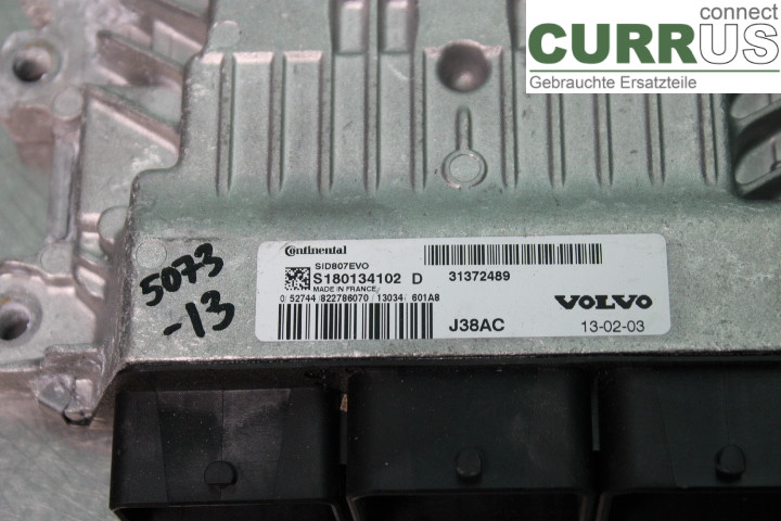 VOLVO S60 11-13 Motorens styreenhed (ECU) 31372489