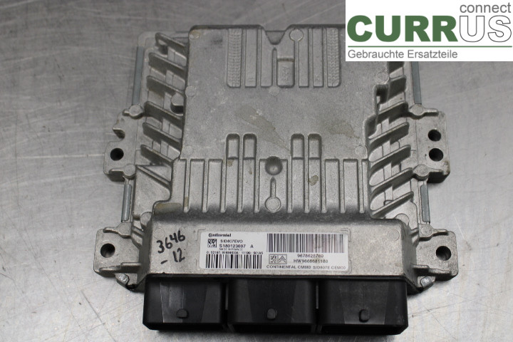 PEUGEOT 508  11-18 Engine Control Unit (ECU) 9678628780 