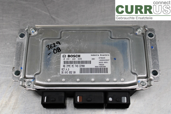PEUGEOT 307     05-08 Engine Control Unit (ECU) 9664389280 