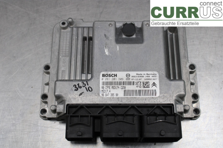 PEUGEOT 308 08-13 Engine Control Unit (ECU) 9664738580 