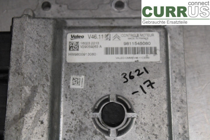PEUGEOT 208 16-19 Engine Control Unit (ECU)  