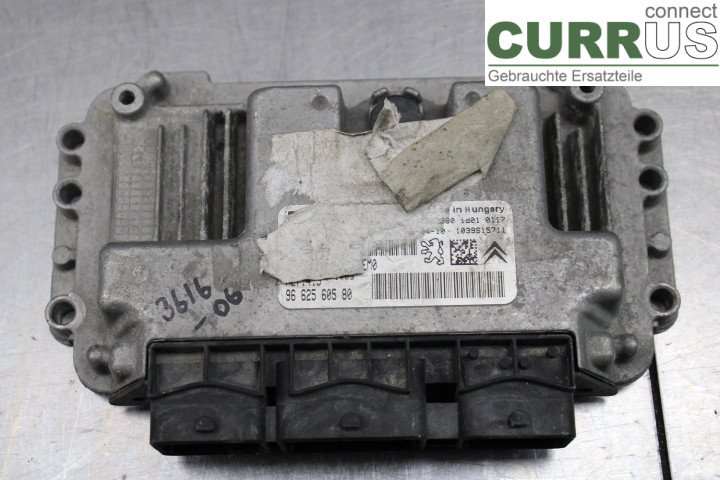 PEUGEOT 206  98-09 Engine Control Unit (ECU) 9662560580 