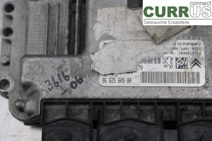 PEUGEOT 206  98-09 Engine Control Unit (ECU) 9662560580 