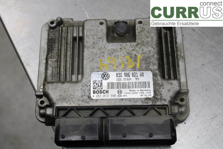VW CADDY      04-10 Sterownik silnika (ECU) 03G906021AQ 1.9TDi/BLS