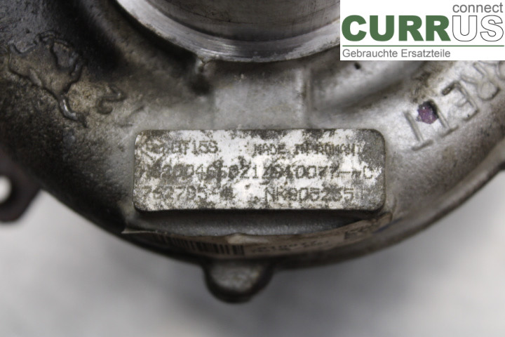 OPEL VIVARO 01-14 Turbolader 8200466021 2.0CDTi/M9R780