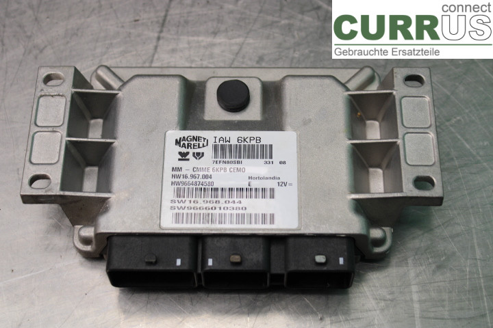 PEUGEOT 308 08-13 Engine Control Unit (ECU) 9666010380 2.0i/RFJ