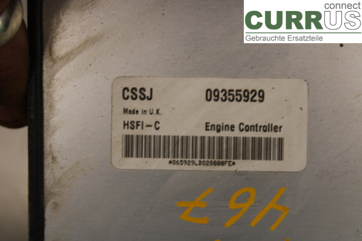 OPEL ASTRA  G    98-03 Engine Control Unit (ECU) 09355929 1.6i/X16XEL