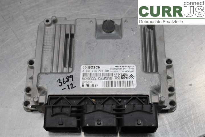 PEUGEOT PARTNER   08-15 Engine Control Unit (ECU) 9678818280 