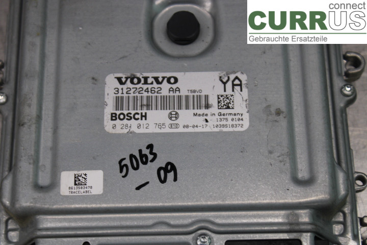 VOLVO V70      08-13 Engine Control Unit (ECU) 31272462AA 