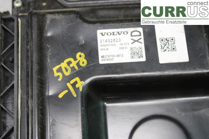 VOLVO V60  14-18 Engine Control Unit (ECU) 31452623 