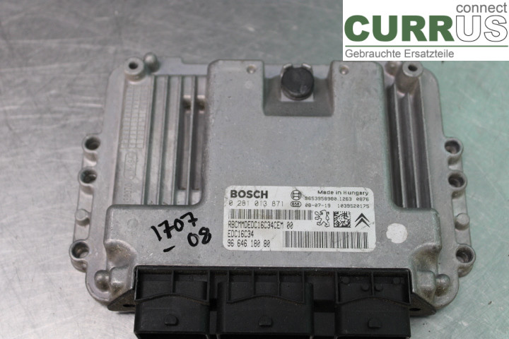 CITROEN BERLINGO  08-18 Unité de contrôle moteur (ECU) 9664618080 