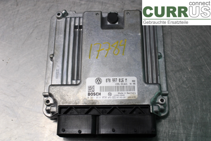 VW TRANSP/CARAVELLE 04-15 Engine Control Unit (ECU) 070997016M 2.5TDi/BNZ