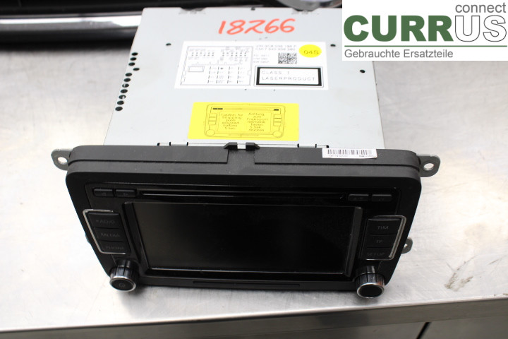 VW PASSAT  11-14 Radio CD / Multimedia panel 3C8035195F 2.0TDi/CFFB