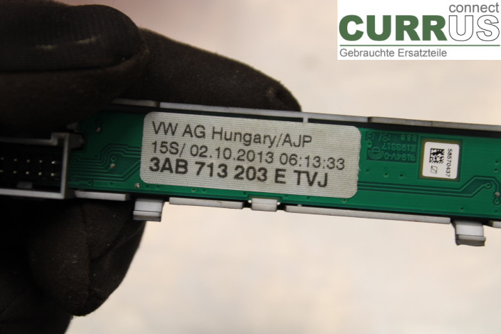 VW PASSAT  11-14 Control display 3AB713203E 2.0TDi/CFGC