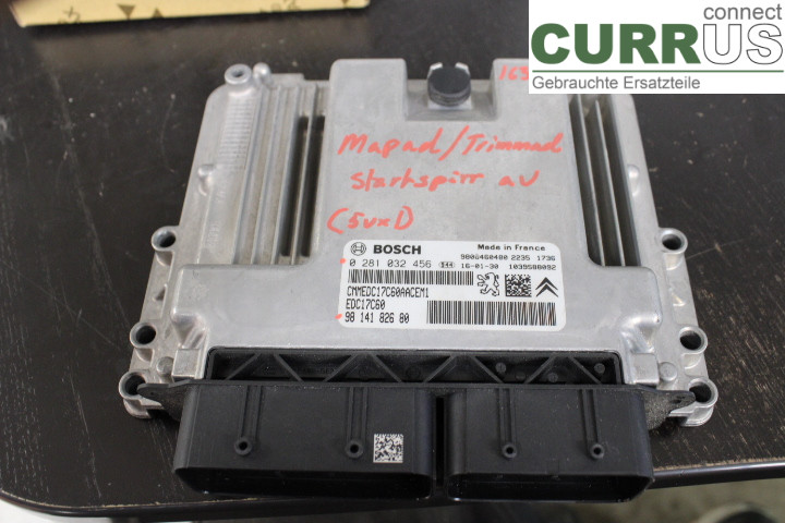 CITROEN BERLINGO  08-18 Engine Control Unit (ECU) 9814182680 1.6HDi/BHY