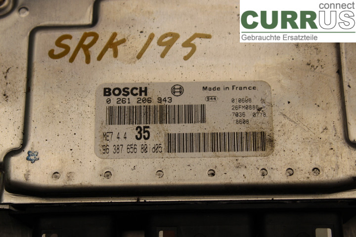 PEUGEOT 307     01-05 Engine Control Unit (ECU) 9638765680 1.6i/NFU