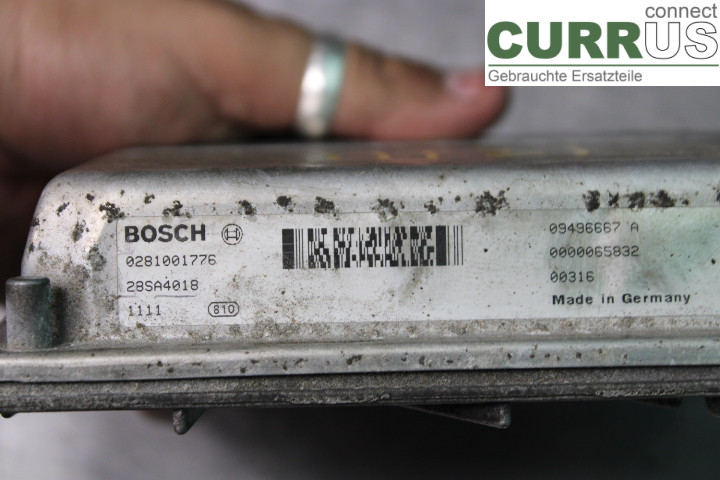 VOLVO V70      00-04 Engine Control Unit (ECU) 09496667A 2.5TDi/D5252T