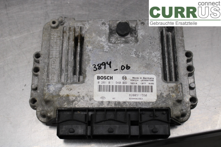 RENAULT MASTER III   04-10 Motorens styreenhed (ECU) 8200311550 