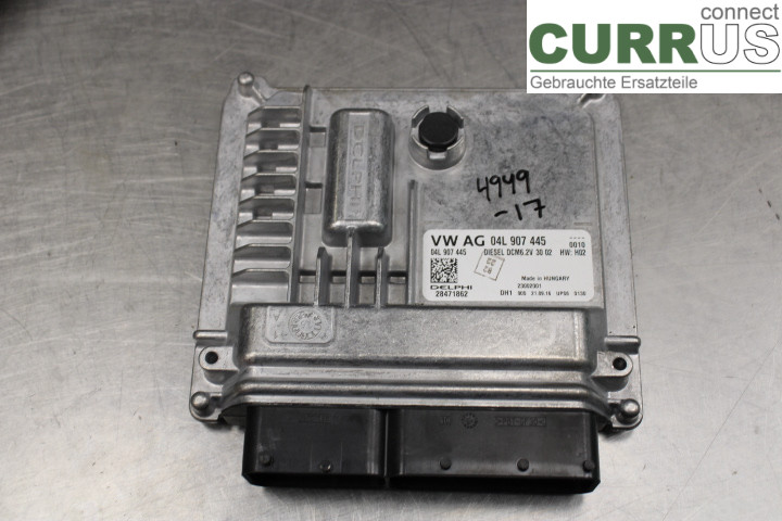 VW GOLF / E-GOLF VII   13-20 Motorens styreenhed (ECU) 04L907445 