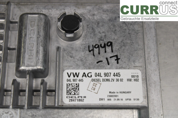 VW GOLF / E-GOLF VII   13-20 Motorens styreenhed (ECU) 04L907445 