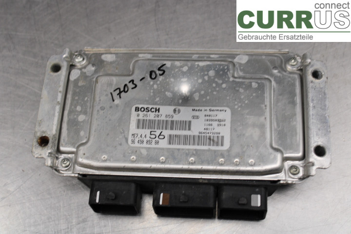 CITROEN BERLINGO  03-07 Motorens styreenhed (ECU) 9649009280 