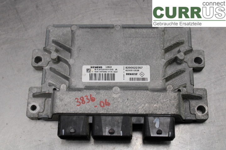 RENAULT CLIO III  06-09 Unité de contrôle moteur (ECU) 8200522357 