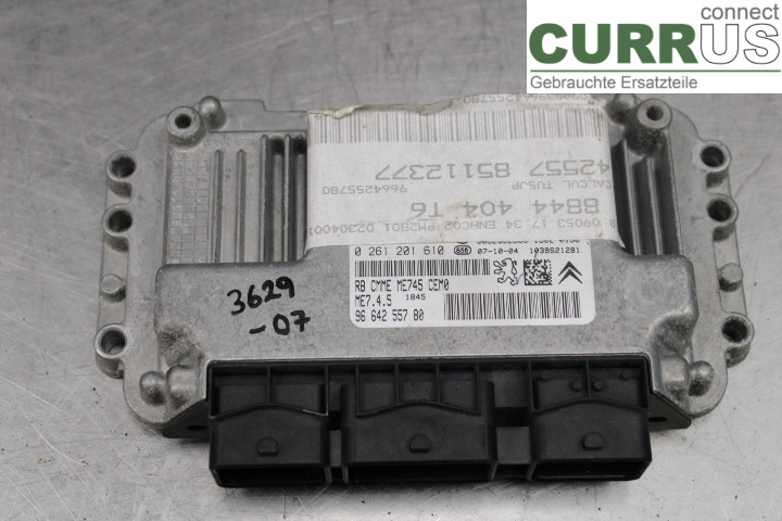 PEUGEOT 307     05-08 Engine Control Unit (ECU) 9664255780 
