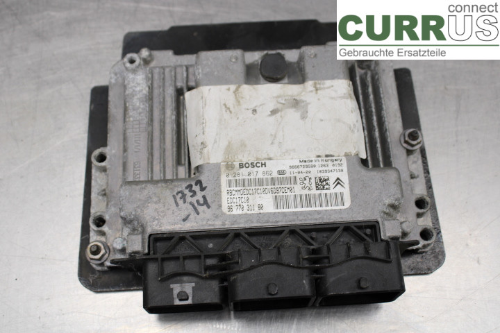 CITROEN C4 II  11-18 Engine Control Unit (ECU) 9677031180 