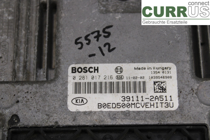 KIA CEE´D   06-12 Unité de contrôle moteur (ECU) 391112A511 