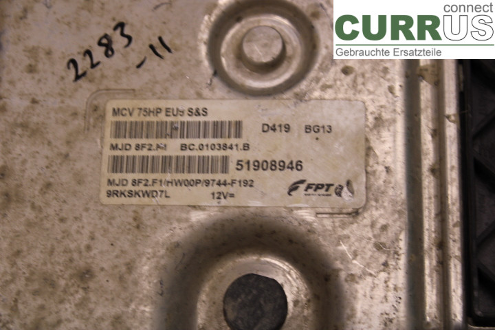 FIAT FIORINO Motorens styreenhed (ECU) 51908946 