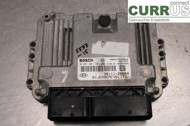 KIA CEED  12-18 Engine Control Unit (ECU) 391112A964 