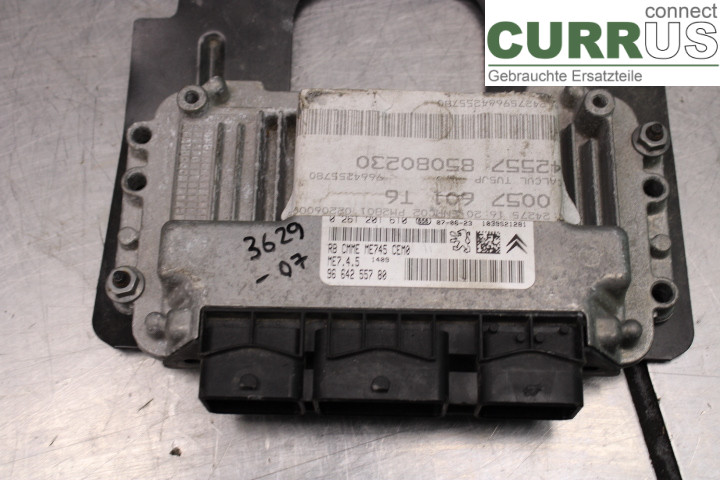 PEUGEOT 307     05-08 Engine Control Unit (ECU) 9664255780 