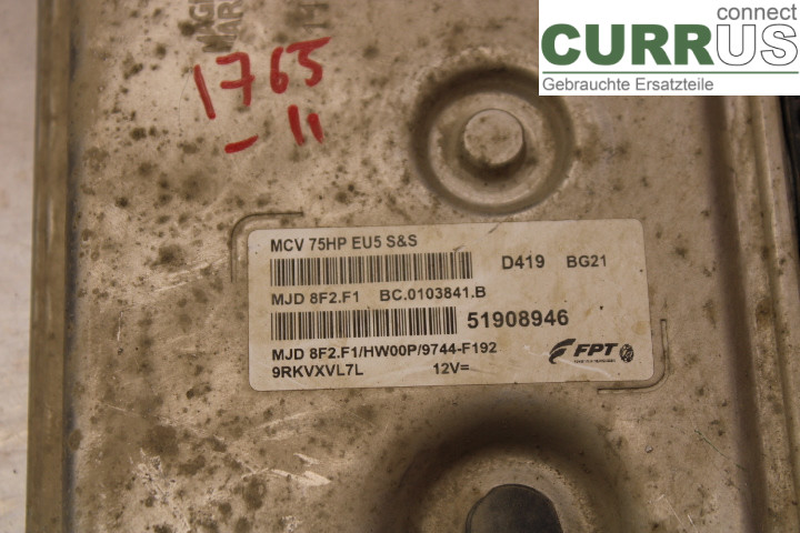 CITROEN NEMO Engine Control Unit (ECU) 51908946 