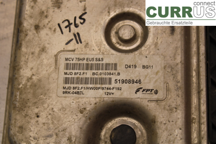 CITROEN NEMO Engine Control Unit (ECU) 51908946 