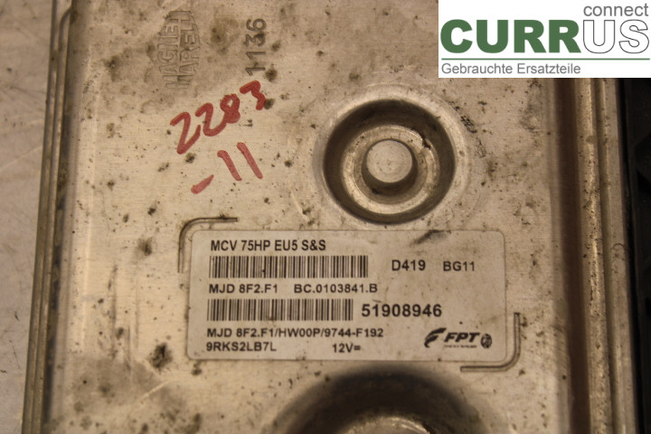 FIAT FIORINO Engine Control Unit (ECU) 51908946 