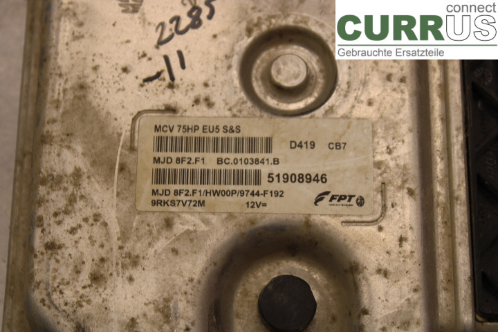 FIAT FIORINO Engine Control Unit (ECU) 51908946 