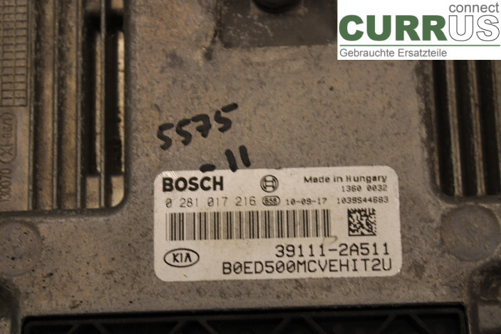 KIA CEED  12-18 Unité de contrôle moteur (ECU) 391112A511 