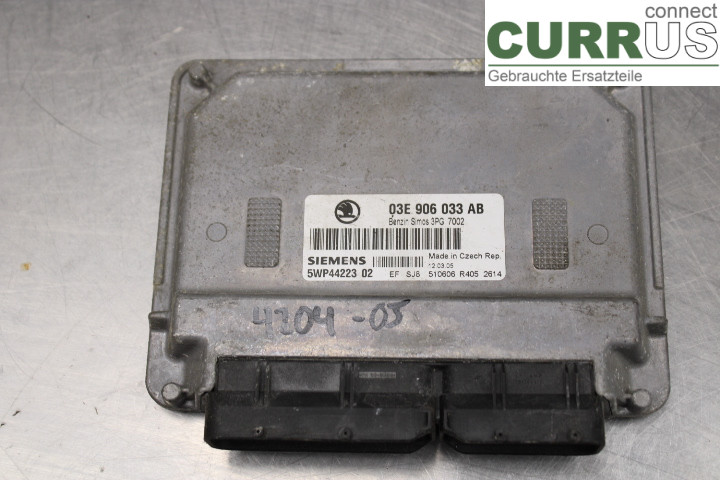 SKODA FABIA    99-07 Engine Control Unit (ECU) 03E906033AB 
