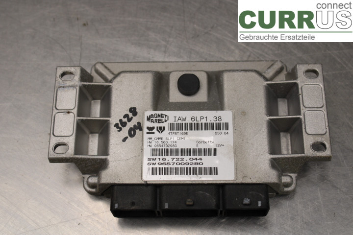 PEUGEOT 307     01-05 Engine Control Unit (ECU) 9657009280 