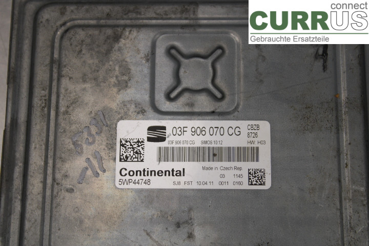 SKODA FABIA         07-14 Engine Control Unit (ECU)  