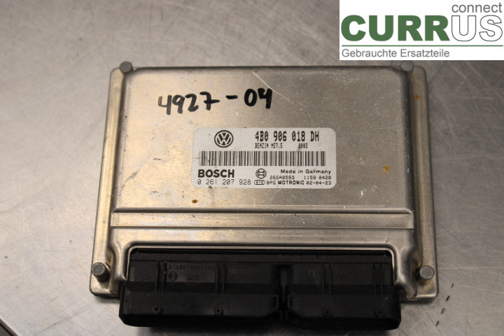VW PASSAT      01-05 Engine Control Unit (ECU) 4B0906018DH 