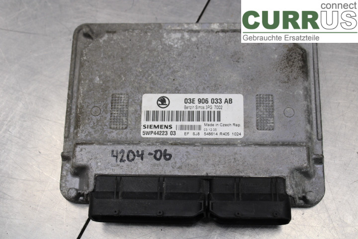 SKODA FABIA    99-07 Engine Control Unit (ECU) 03E906033AB 